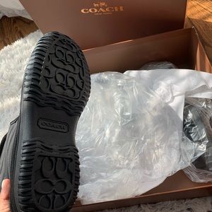 Brand new Coach snow boots